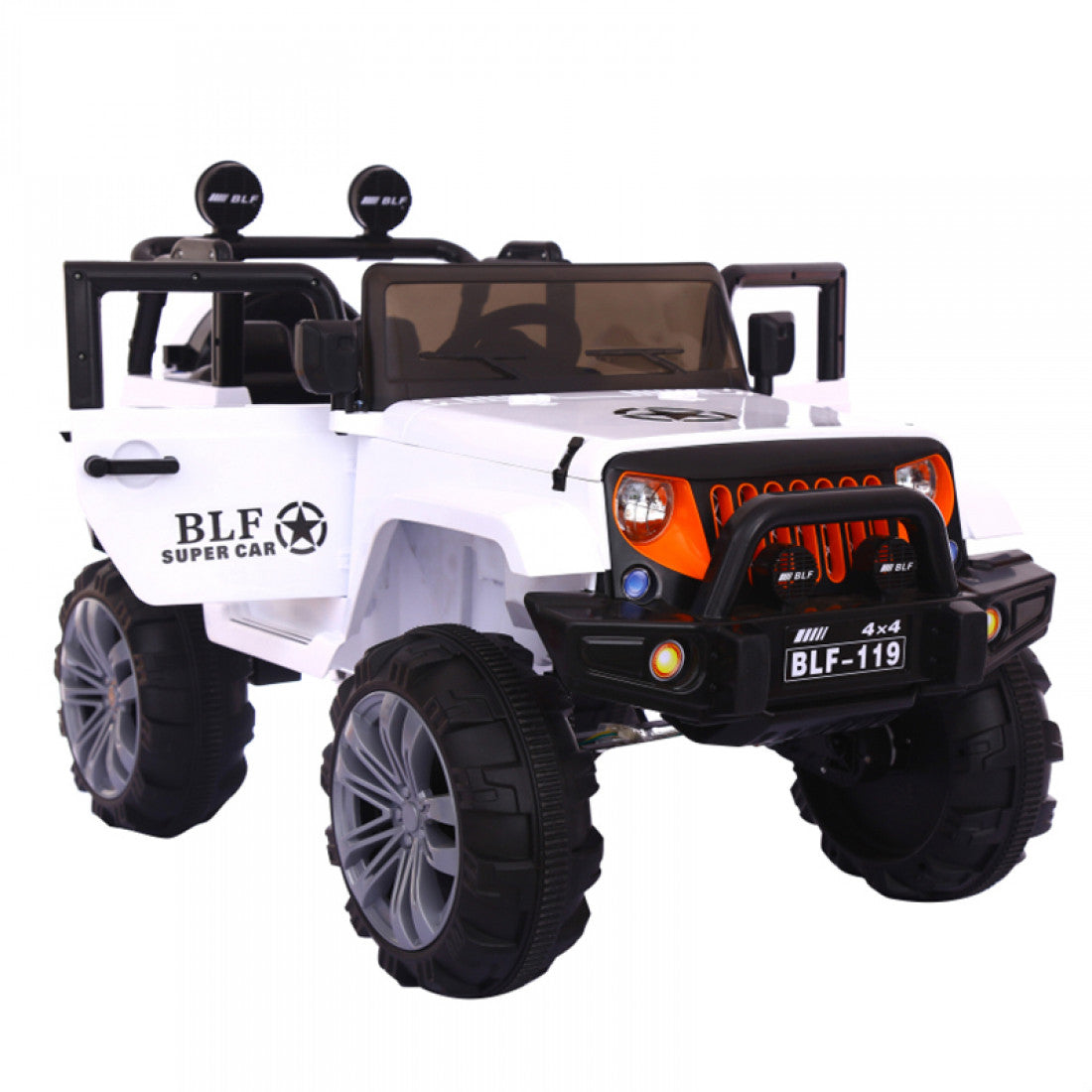 JEEP WRANGLER STYLE LARGE (MK1) KIDS ELECTRIC RIDE ON CAR