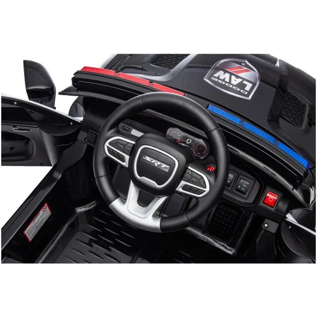 DODGE CHARGER POLICE RIDE ON CAR(Licensed)