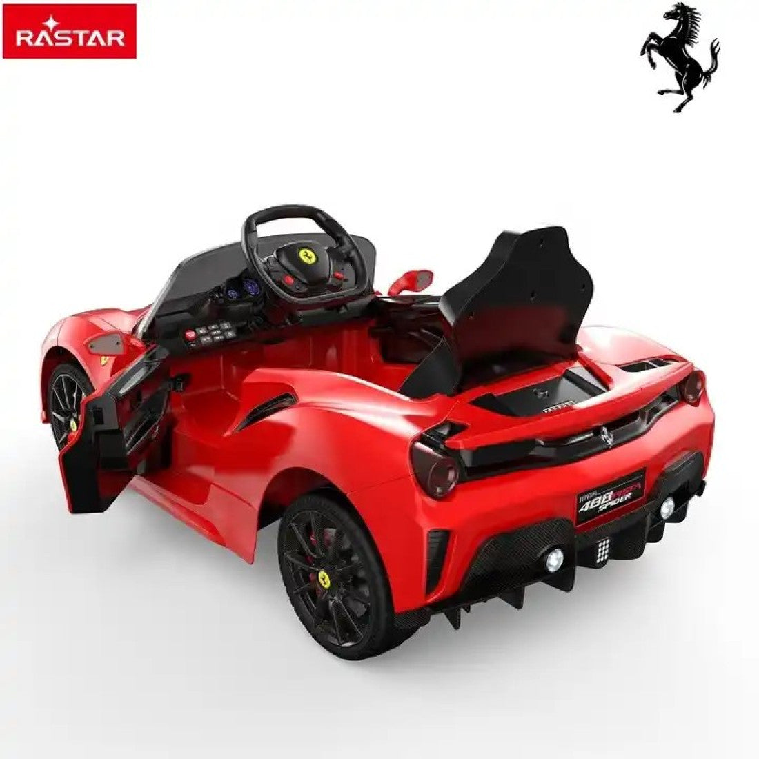 FERRARI 488 PISTA SPIDER RIDE ON CAR
