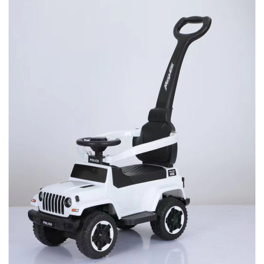 2 IN 1 JEEP STYLE STROLLER RIDE ON CAR