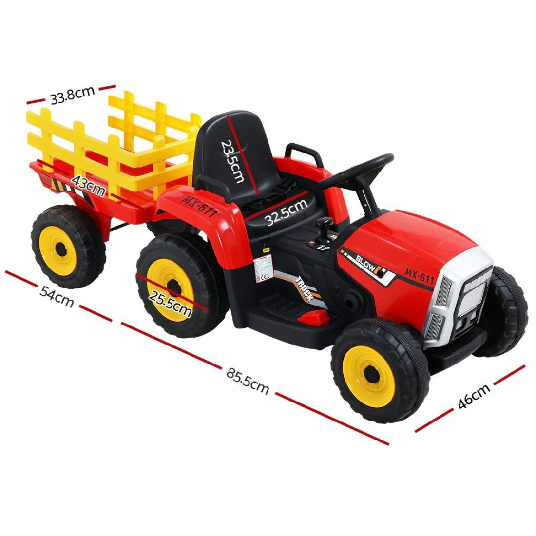 Tractor Trailer Ride on Car