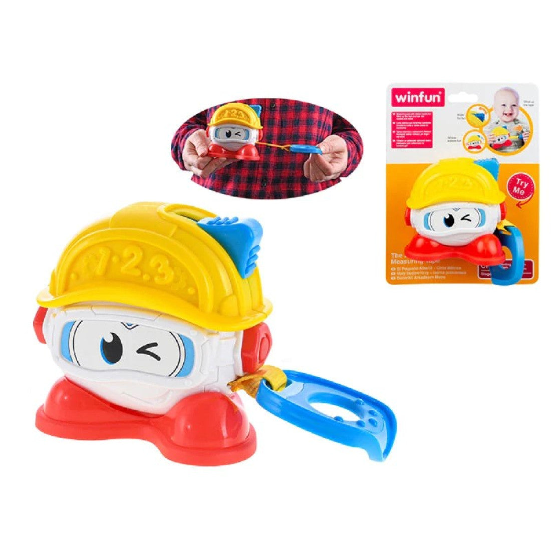 WINFUN THE LITTLE BUILDER MEASURE TAPE